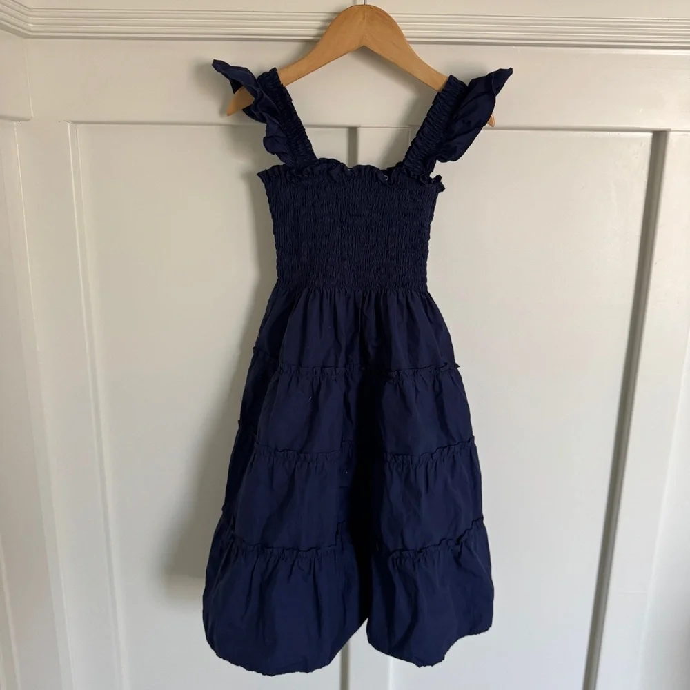 Hill House Navy Ellie Nap Dress - Size 7/8 - Picture 5 of 8